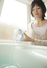 体の芯から温まるお風呂に